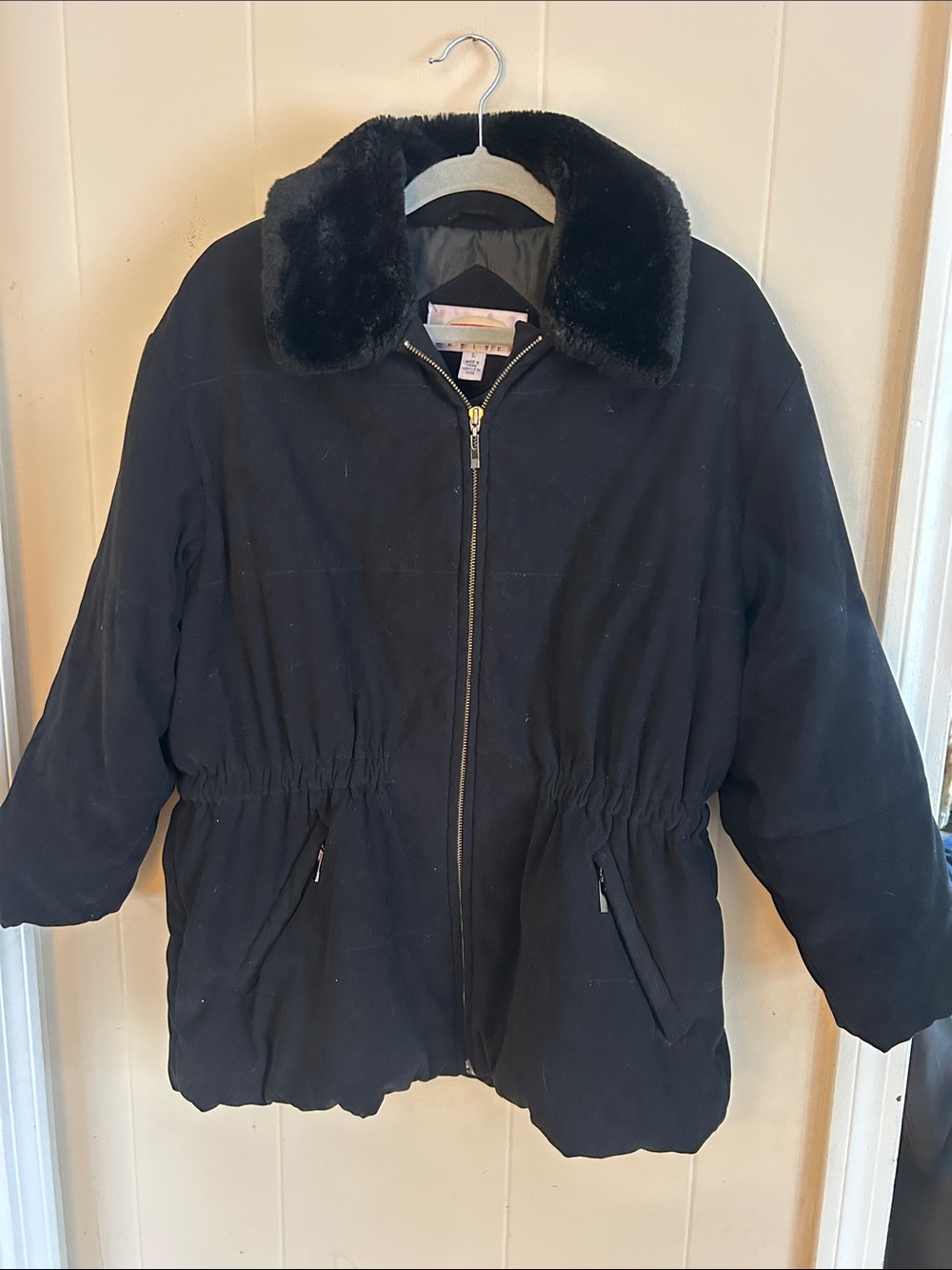 Talbots Petite Black Coat